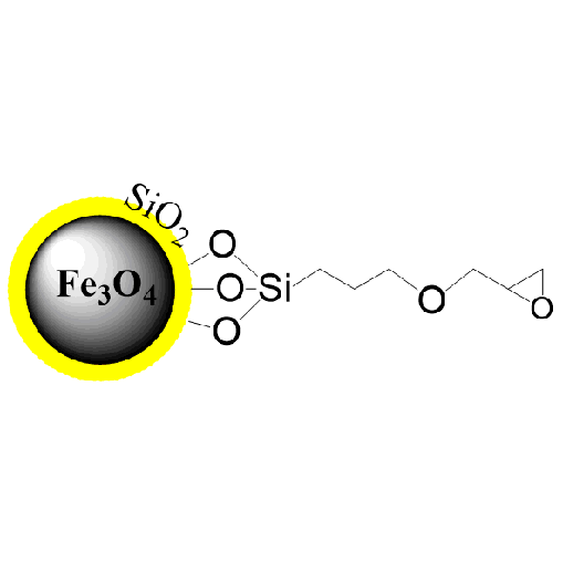 环氧基修饰磁珠|环氧基磁珠|硅包覆环氧基磁珠